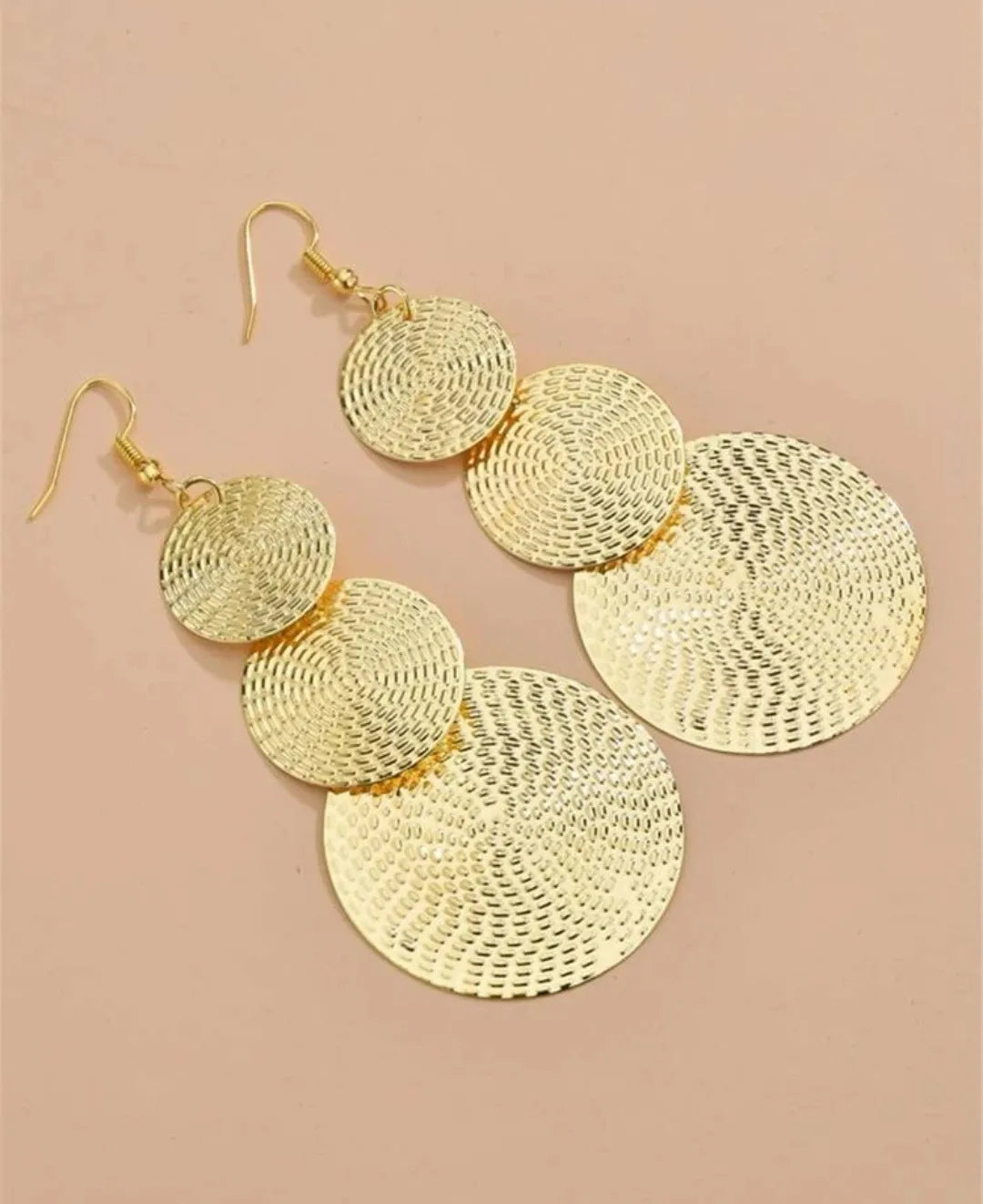 3 Layer Drop Earrings (light weight)