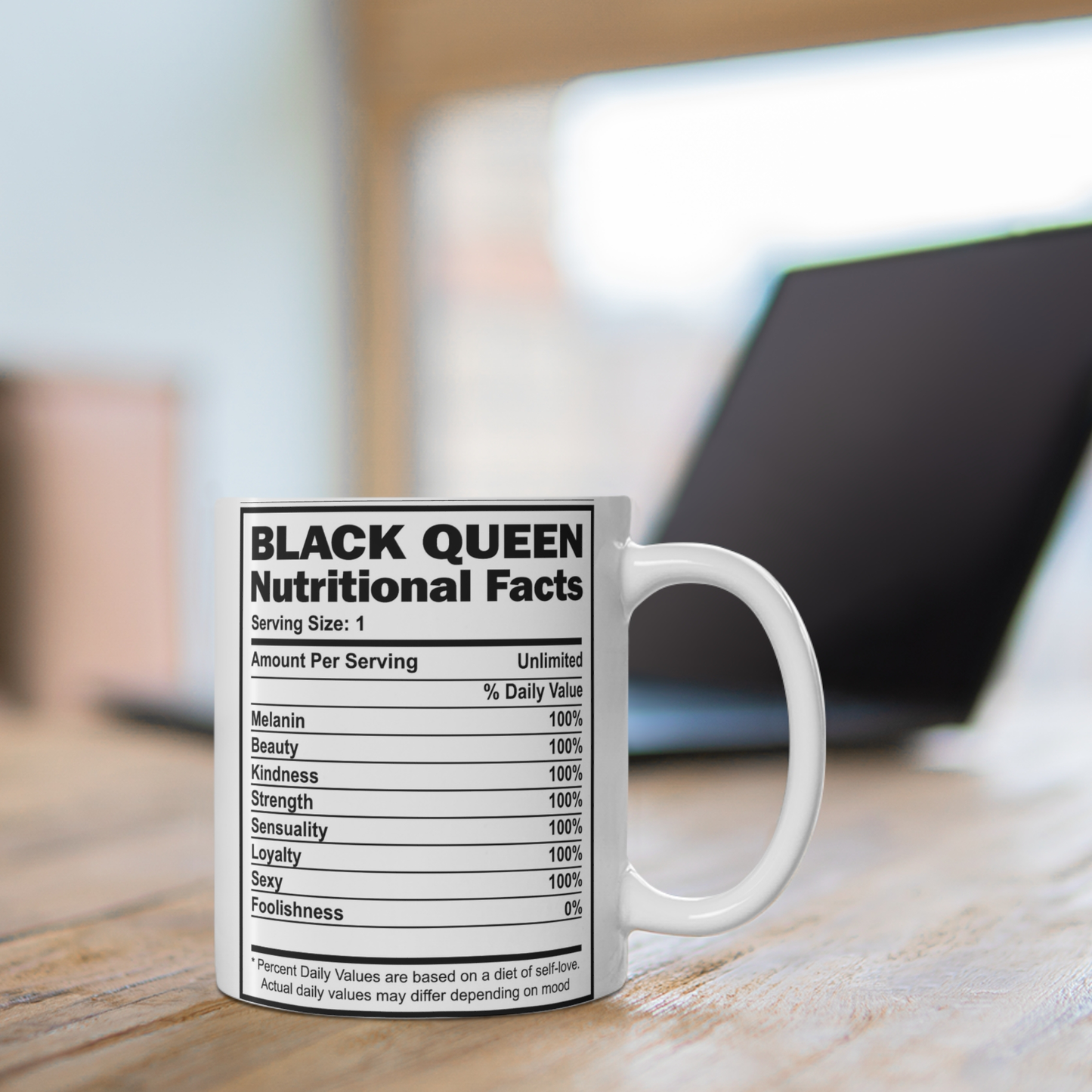 You Got This & Black Queen double sided Personalised mug: Add Name