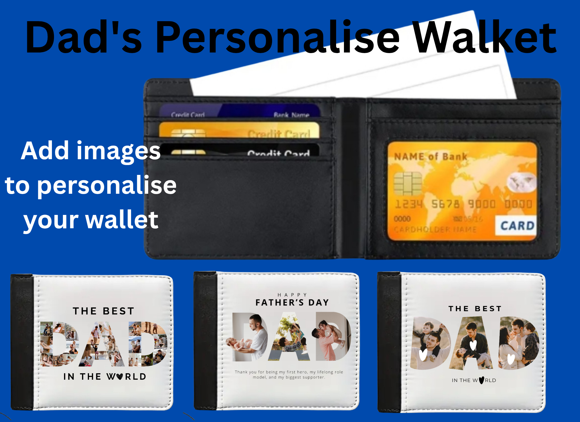 Mens Personalised Wallets