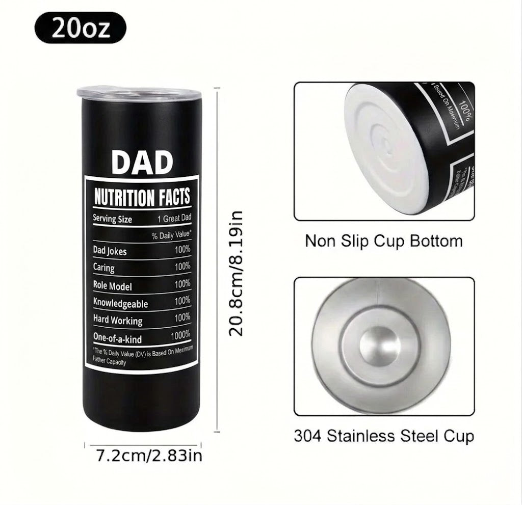 Father's Day Tumbler Personalised (20oz) Dad