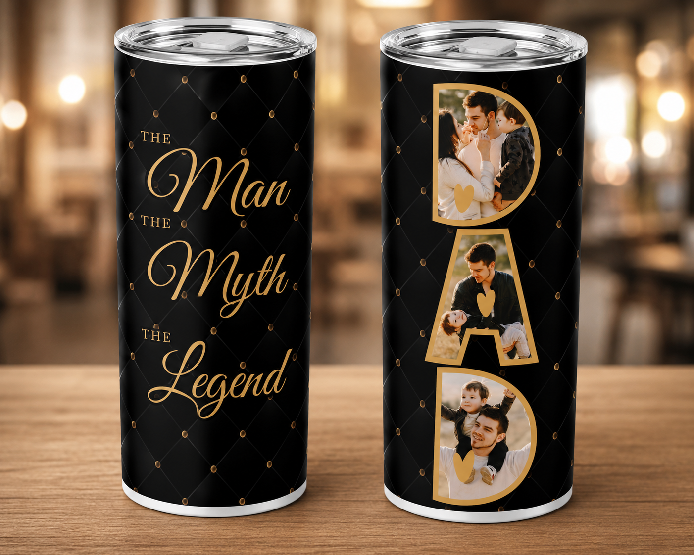 Father's Day Tumbler Personalised (20oz)