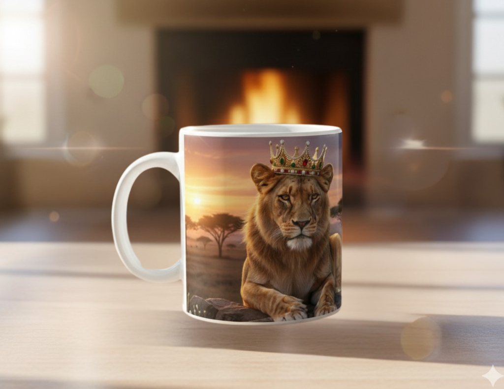 Lioness Mug - Add Name