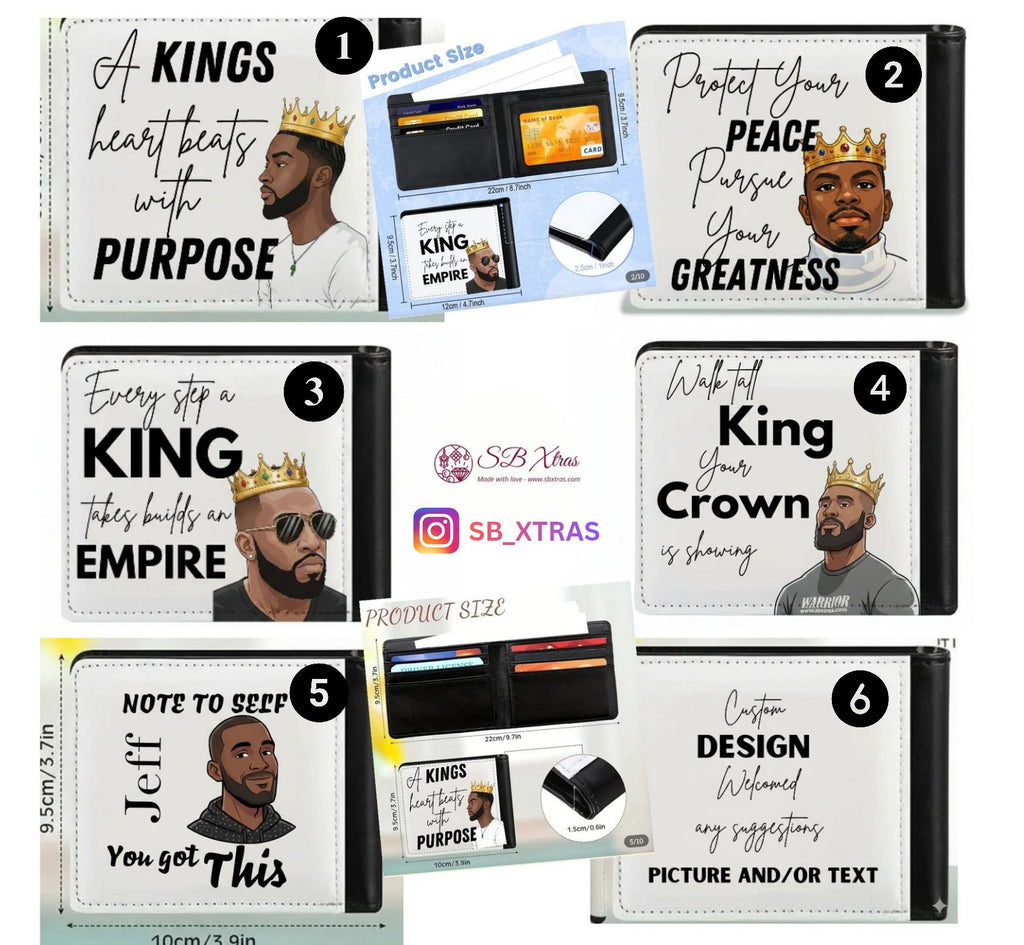 Mens Personalised Wallets