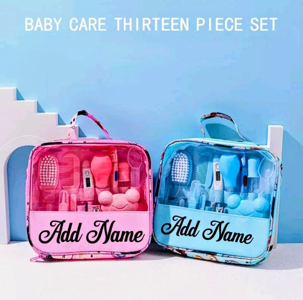 Baby Gift Set - 13 Pcs Personalised Health Care & Grooming Set Baby / Newborn