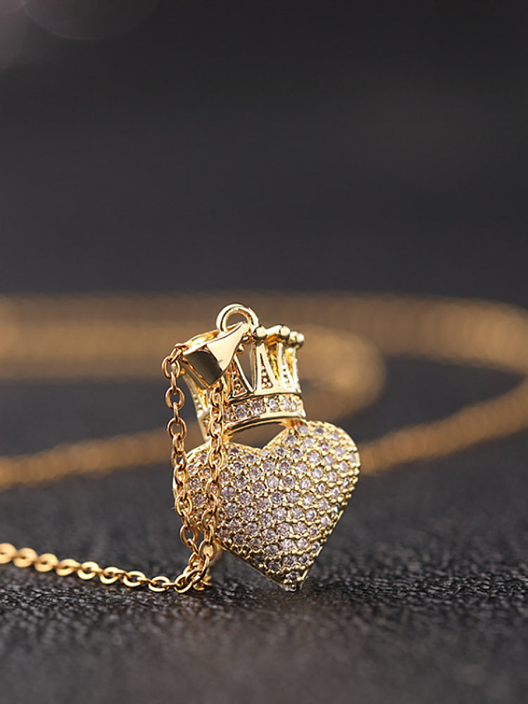 Love Crown Necklace & Pendant.