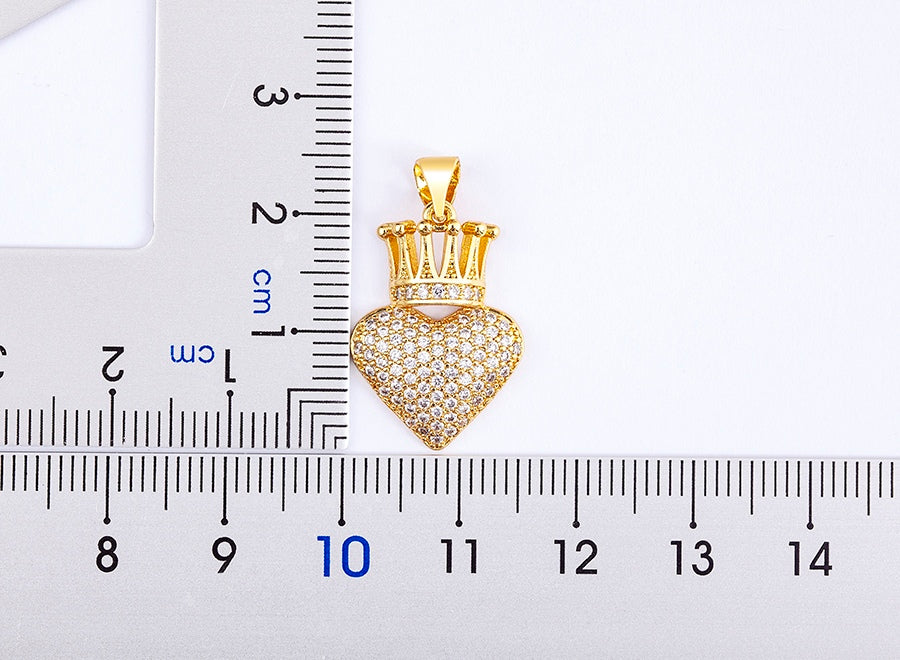 Love Crown Necklace & Pendant.